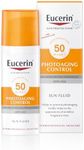 Eucerin Sun Protection Photoageing Control Sun Fluid, SPF50 for All Skin Types, 50ml