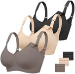 Vinfact 3 Pack Nursing Bras for Bre