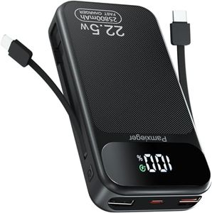 Power Bank 25.800mAh 22.5W PD3.0 QC4.0 Batterie Externe Charge Rapide Batterie Portable USB C Input & Output avec LCD L'affichage pour Smartphone, Tablets et Autres