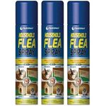 3 PACK - 200ml Flea Spray/Home Animal Cats Dogs Kills Fleas Tick Protection