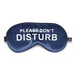 Nasher Miles Polyester Printed Eye Mask(Blue)