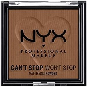 NYX Professional Makeup Can't Stop Won't Stop Mattifying Powder Bright Deep