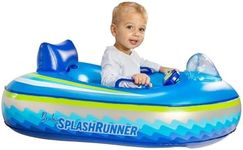 PoolCandy Motorized Baby Pool Float with Remote | Safe Toddler Inflatable Boat | Ages 1–4 | Propeller Guard & 60-Day Warranty