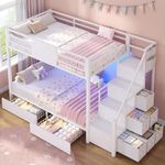 BTHFST Bunk Bed Twin Over Twin with