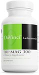 Davinci Laboratories Tri-Mag 300mg Magnesium Taurate Glycinate Malate Support Supplement, 120 Capsules - Vegetarian, Non-GMO Ingredients