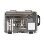 Allen Company Ruger Compact Handgun Cleaning Kit with Case - Pistol Cleaner - 15-Piece - Gun Accessories for Men and Women - Black