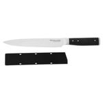 KitchenAid Premium Japanese High-Carbon Steel Slicing Knife for Precise Meat Cutting | Forged Design, Ergonomic Triple-Riveted Handle, Blade Cover Included