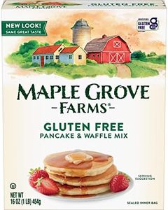 Maple Grove Farms Pancake & Waffle Mix, Gluten Free, 16 Ounce