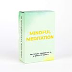 Gift Republic GR490076 Mindful Meditation Cards, Multi-Coloured, One Size