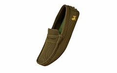 Neeman's Knit Loafers for Men | Casual and Formal Slip-On Loafers | Trendy, Comfortable and Flexible | Lightweight Shoes for Mens, Designed for All Seasons (Very Olive, UK9)