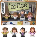 Fisher-Price Little People Collector the Office Figure Set, 4 character figures from the American TV show in a giftable package for fans ages 1-101 years