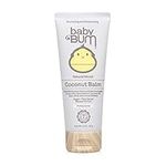 Baby Bum Natural Monoi Coconut Balm- 100% Natural Coconut Oil - Sensitive Skin Safe - Travel Size - 3 oz Tube