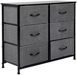 LEVEDE Chest of 6 Drawers, Tallboy 