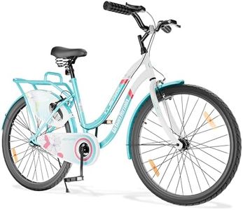 Urban Terrain Autumn Cycle for Girls/Women 26 inch, Bicycle for 13+Years with Steel Frame & Inbuilt Carrier I 85% Assembled with Rigid Fork, Frame Size :15 inch, Womens, Blue,Road Bike