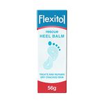 Flexitol Rescue Heel Balm, for Softer and Smoother Feet, Exfoliates Hard and Dead Skin, Gentle and Effective Formula for Dry, Rough Feet, Dermatologist Recommended, 1 x 56g