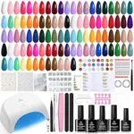 Beetles Gel Nail Polish Kit with U 