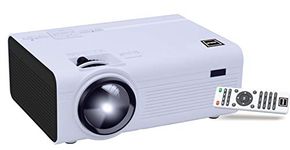 RCA RPJ136 Home Theater Projector - 1080p Compatible, High Res, Bright, White