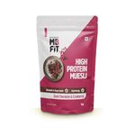 MuscleBlaze Fit High Protein Muesli (1kg, Dark Chocolate & Cranberry) | 22g Protein | with Raisins, Almonds & Super Seeds,High Protein Breakfast Cereals