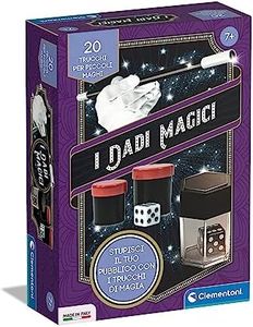 Clementoni- Dadi Bambini 6 Anni, Magia, Gioco da Tavolo, Trucchi Magici, Giochi di Prestigio, Made in Italy, Colore Italiano, 16793