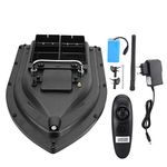 RC Fishing Bait Boat, 100-240V D16C Remote Control Fishing Bait Bait Boat Double Motors Smart Fish Finder (Price EU) 50 / 60Hz Fishing Bait Boat Fish Finder with 500m Automatic Feeding Boat