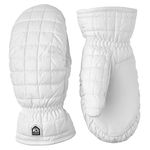 Hestra Extreme Cold Weather Winter Mittens: Hestra Moon Light Primaloft Insulated Gloves, White, 9