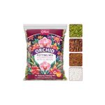 Riare 2L Orchid Potting Mix for Repotting- Orchids Repotting Kit Include Moss, Pine Bark, Perlite, Coco Peat- Premium Orchid Soil Medium for Indoor Potted Plants Root Ventilation & Expanding