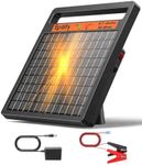 Epoify Solar Electric Fence Charger 0.7J for Poultry Livestock, 30 Mile
