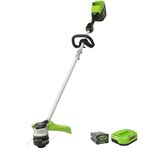 Greenworks 60V 16" Direct Drive String Trimmer, 2.5Ah Battery and Charger Included