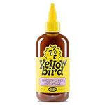 Organic Ghost Pepper Hot Sauce by Yellowbird - Hot and Smoky Hot Pepper Sauce with Smoked Ghost Peppers, Tomatoes and Onions - Plant-Based, Gluten Free, Non-GMO - Homegrown in Austin - 9.8 oz