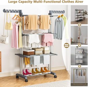 PurKeep 4-Tier Clothes Drying Rack – Foldable Laundry Organizer