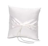 Darice VL37, Ring Pillow Design Your Own, Cream