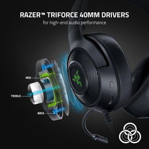 Razer Kraken V3 X Gaming Headset – Lightweight USB Surround Sound