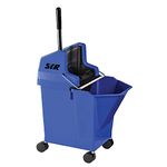 Professional SYR Kentucky style Lady Bug Mop Bucket (BLUE) with Wringer