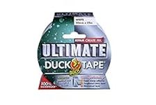 Duck Tape Ultimate Cloth Tape White 50mm x 25m. The ultimate high strength waterproof gaffer and duct adhesive cloth repair tape