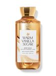 Bath & Body Works Warm Vanilla Sugar Body Wash 295ml | With Pro-Vitamin B5 + Aloe |Fresh, Clean Scent, Moisturizing Shower Gel