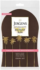 Jergens Natural Glow Body Applicator Mitt, Flawless, Streak-free Tanning Blender Glove, Reusable Tanning Mitt Protects Hands