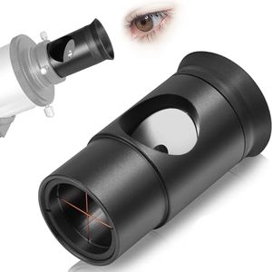 Tydeux 1.25" Metal Collimating Cheshire Eyepiece Without Laser - Short Version - for Newtonian Reflector Telescope