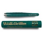 Wolf & Griffin Mini Tweezer | Professional Eyebrow Tweezers for Men & Women | Perfect for Facial Hair Removal | Stainless Steel