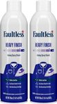 Laundry Starch Spray, Faultless Heavy Spray Starch 20 oz Cans for a Smooth Iron Glide on Clothes & Fabric Even Spray, Easy Iron Glide, No Reside (Pack of 2)