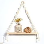 Macrame Hanging Shelves Boho Wall D