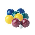 Franklin Sports 50112 Bocce Set - 8 All Weather Bocce Balls, 1 Pallino, and Deluxe Bocce Set Carry Bag - Beach, Backyard, or Party Outdoor Fun - Professional Set