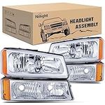 Nilight Headlight Assembly for 2003