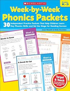 Week-by-Week Phonics Packets: 30 Independent Practice Packets That Help Children Learn Key Phonics Skills and Set the Stage for Reading Success