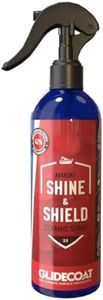 Glidecoat Marine Shine & Shield | 42% Ceramic Spray | Better than Boat Wax | Hydrophobic Spray with UV Protection | Marine Sealant Ceramic Spray | Sealant sBoat Maintenance | 16oz