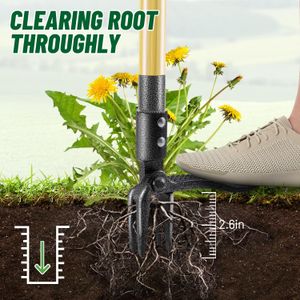 Ormalla Long Handle Weed Puller – Manual Garden Root Remover