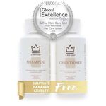 Sulphate Free Hair Extension Shampoo and Conditioner System G Fox Hair®250ml, Multi-Award Winning Shampoo and Conditioner, 99% Natural Ingredients, Made by Extension Experts