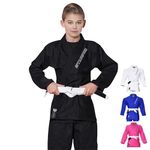 Starpro | Evolve Kids Preshrunk Premium Jiu Jitsu,Childrens BJJ Gi | Many Sizes & Colors | Jujitsu Gi, BJJ Lightweight Gi, Jiu Jitsu Gi, Juijitsu Gi, Gi BJJ, BJJ Gi Junior