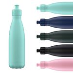 Chilly's Original Sports Bottles - BPA-Free Stainless Steel Reusable Water Bottle - Keeps Cold, Double Walled, Vacuum Insulated - Dishwasher Safe Lid - 500ml - Pastel Green