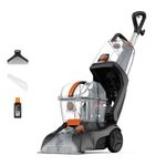Vax Rapid Power Revive Carpet Cleaner Machine, Rug, Upholstery, Car, Stair Upright Shampooer Washer, Handheld Spot Cleaning Wash Tool, Solution, 1200W, Grey/Orange, CWGRV011