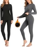 SIMIYA 2 Pack Thermal Underwear for